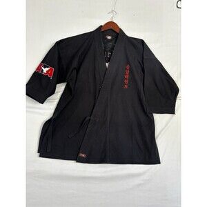 ATA Taekwondo State Champ 2011 Johnnie Morris Martial Arts Uniform Top Sz 4